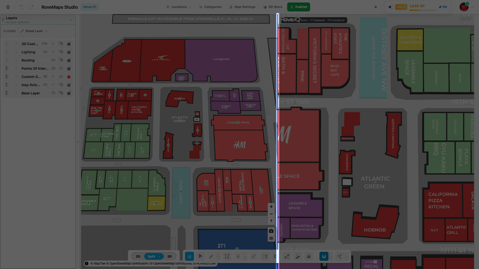 Drag the divider between the panes to give one more room (or focus it and use arrow keys).